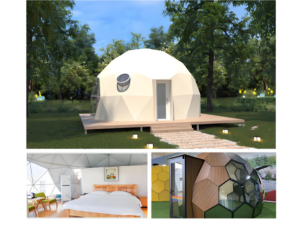 Spherical UFO Glamping Capsule House