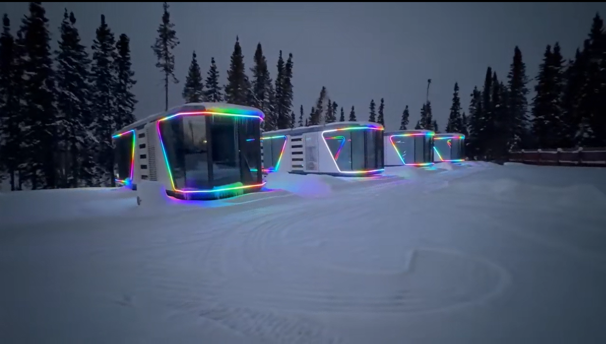 Introducing the Aurora Modular Pods: Luxury Weatherproof Accommodation for Winter & Arctic Resorts